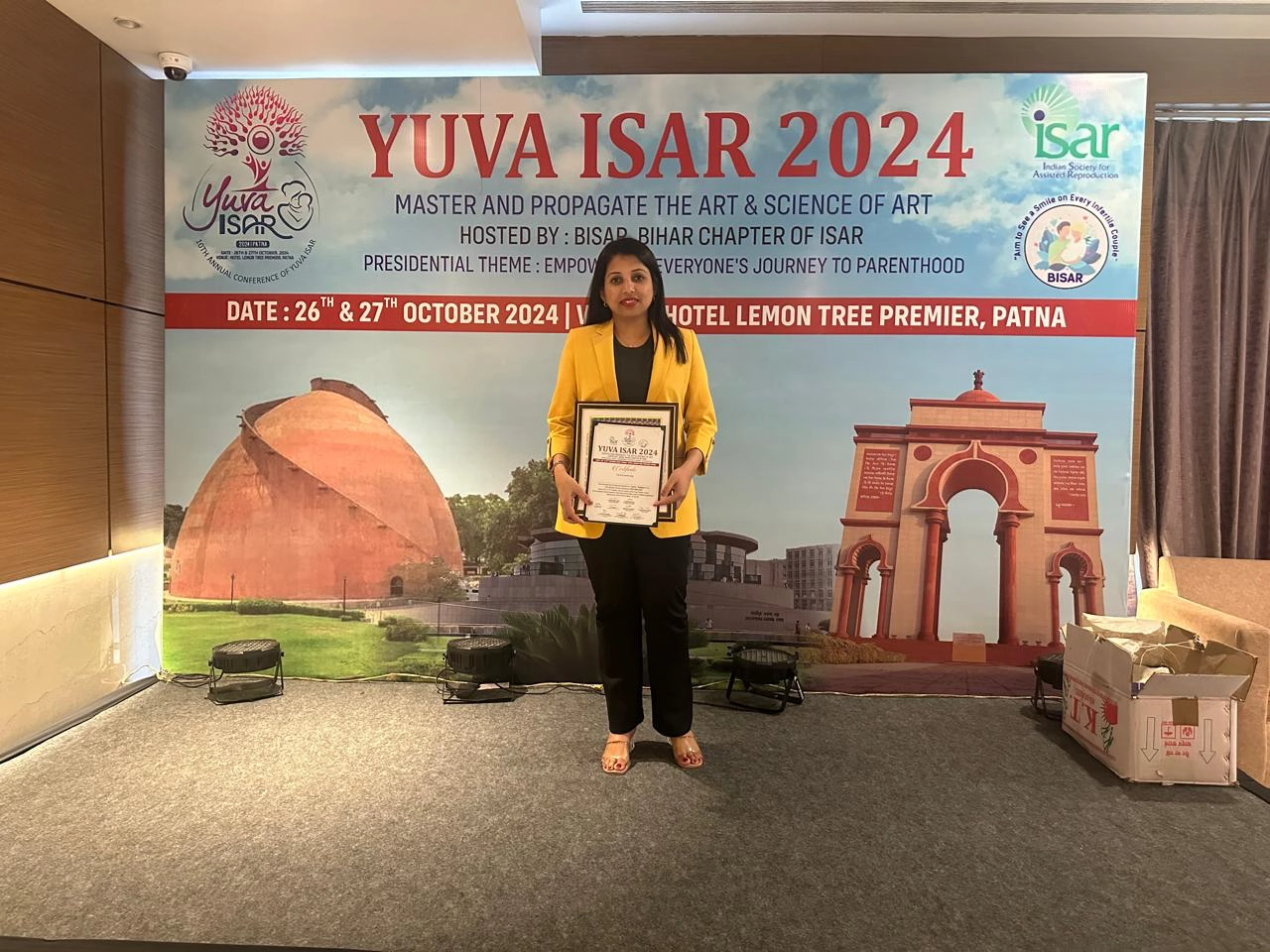 ISAR Youth Icon award ceremony Patna 2024